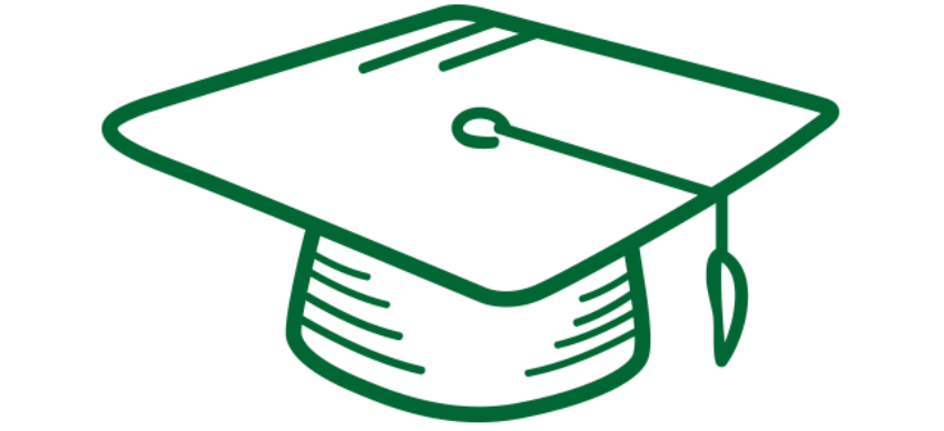 Haftpflichtversicherung für Studenten und Auszubildende - gezeichneter Hut